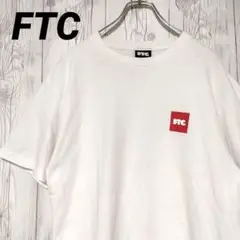 FTC エフティーシー Tシャツ ボックスロゴ ワンポイント 白 ホワイト M