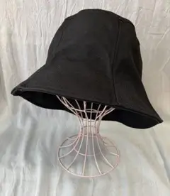 [ワールドパーティ]傘屋が作ったかぶる日傘　UVバケットハット　ブラック