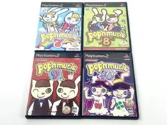 PS2 ポップンミュージック7 8 9 10 4本セット