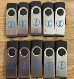 DELL 8GB USBメモリ 10個セット