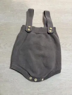 こげちゃ　サスペンダー付きオーバーオール　70