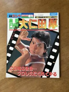 週刊ゴング増刊　血涙ＦＭＷ大仁田厚 1991年6月12日