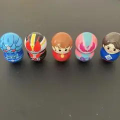 仮面ライダーキャラクター クーナッツ 5体セット