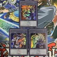 三幻神 武藤遊戯 マリク 海馬瀬人 トークン スーパーレア トークンパック