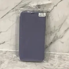 新品/iPhone12Pro/iPhoneケース/グレー/手帳型/カードポケット