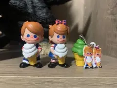 ニックン&セイチャン　ガチャ　A賞 フィギュア B賞 ソフトアクリルチャーム
