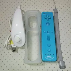 wiiリモコンプラス　青　フルセット