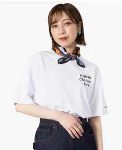 最終出品マリクレール半袖Tシャツ 汗染み防止 クルーネック 速乾素材