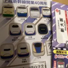 JR東日本　上越新幹線40周年記念シール