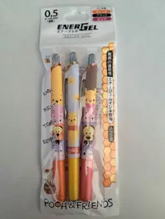 【新品未開封】ディズニー　プーさん　ボールペン3色セット
