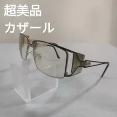 99 超美品　カザール　ゴールドフレーム クリアレンズ メガネ　度あり