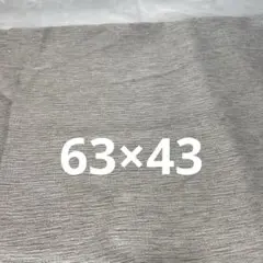クッションカバー　63×43