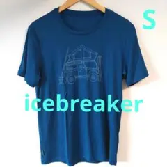 icebreaker　アイスブレーカー　半袖カットソー　S