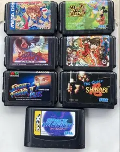 メガドライブ　ソフト7本セット