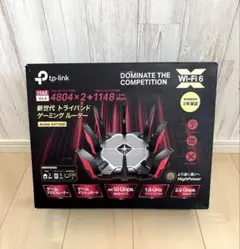 美品TP-Link WiFi ルーター WiFi6 Archer AX11000