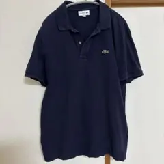 LACOSTE ネイビー ポロシャツ