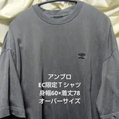 【希少サイズ】アンブロ 限定Ｔシャツ ヴィンテージ加工 オーバーサイズ
