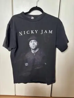 NICKY JAM IMMO TOUR Tシャツ ブラック