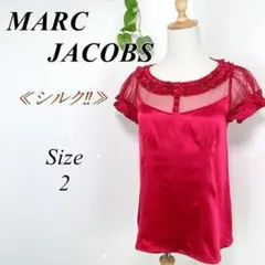≪美品‼≫ MARC JACOBS ブラウス マークジェイコブス シルク 2