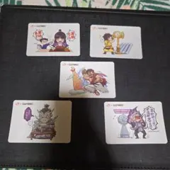 カプ旅ステッカー 5種コンプセット