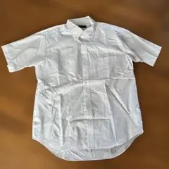 Dress Camicia 半袖シャツ ホワイトストライプ