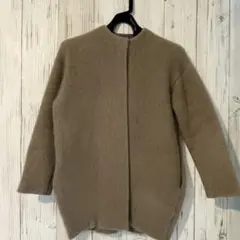 ELENDEEK ラクーンミックスダブルカーディガン