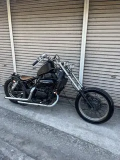原田【中古おまけ付き】マグナ250 ハリケーン製　スラッシュカットマフラー マグナ250 スラッシュカットマフラー スラッシュカット マフラー