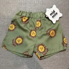 mid mile 太陽プリント パンツ 90