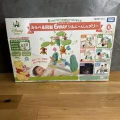 くまのぷーさん　えらべる回転6wayジムへんしんメリー