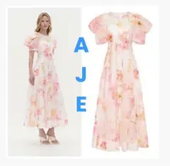 ❇️AJEアジェ正規25新作フローラルロングワンピース
