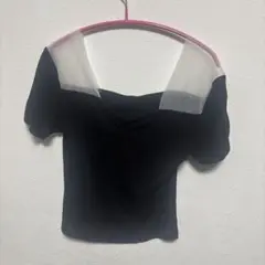 Dazy ブラック Tシャツ S