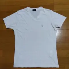 EPOCA UOMO　エポカウォモ ホワイト Vネック Tシャツ　46サイズ