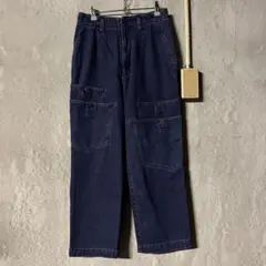 【新品未使用】イッセイミヤケMEN ネイビー ワークパンツ サイズ3 2025年最新】イッセイミヤケ メンズ ワークパンツ・カーゴパンツ