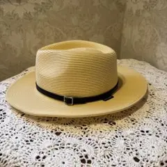 WALLAROO ベージュ 麦わら帽子