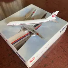 1/200 B747-100 JAL 旧鶴丸塗装 導入1号機 JA8101 1/200 B747-100 JAL 旧鶴丸塗装 導入1号機 JA8101 ［BJQ1186
