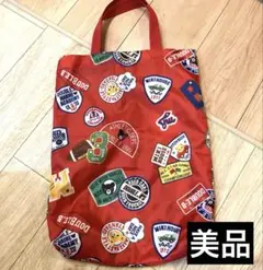【美品】ミキハウス　ダブルビー エコバッグ トートバッグ バッグ