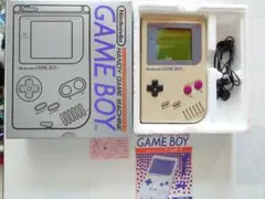 初代Nintendo GAME BOY 本体　イヤホン　箱　説明書付