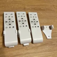 照明用ホワイトリモコン3個セット XW-YKQ-2