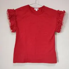 130cm a.v.v. トップス　赤 Ｅ18