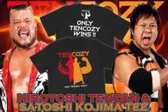 新日本プロレス★天山広吉&小島聡【TENCOZY】Tシャツ XL
