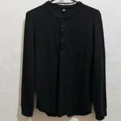 UNIQLO ヘンリーネックXS ブラック