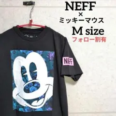 NEFF ネフ Disney ディズニーミッキーマウス Tシャツ ブラック