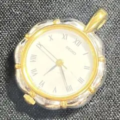 S-33 SEIKO レディース クォーツ 非稼働 ペンダント型