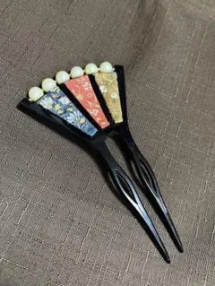かんざし ばち型 訪問着