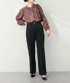【osono】ハイウエスト美フレアパンツ