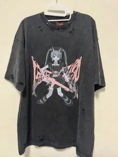 LOVEKILLER ラブキラー　アニメイラスト　Tシャツ　ダメージ　カスタム