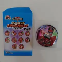 スーパー戦隊展　メタリック缶バッジ　コレクション　Vol.3 タイムレンジャー