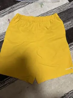 montbellモンベルイエロー Kid's 140 ハーフパンツ