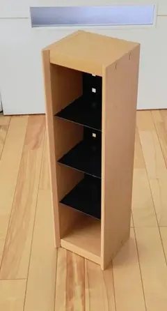 小型 おしゃれ カラーボックス　4段