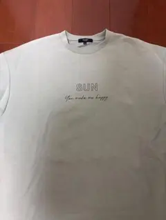 SUN Tシャツ ライトグレー